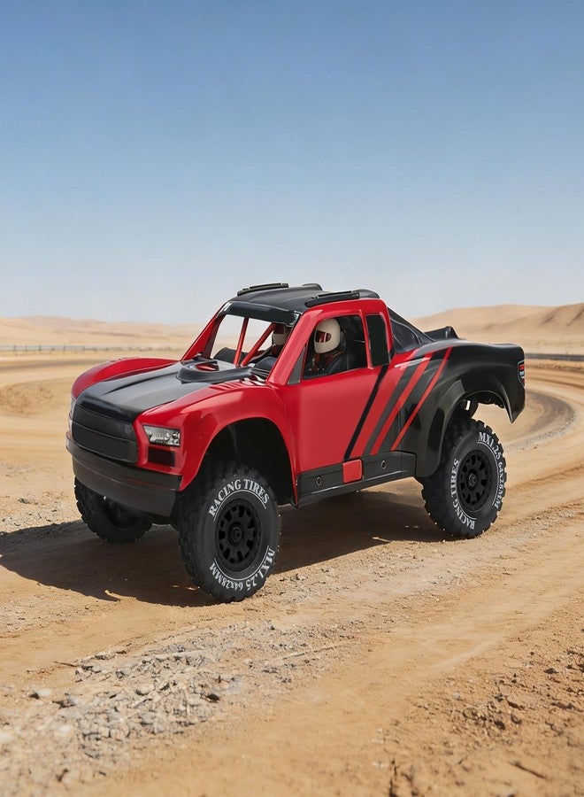 daitoku 12mm Hex RC On/Off Road Tires, daitoku RC Car Tires and Wheels for 1/14 1/16 1/18 Traxxas ARRMA Mojave GROM 223S 4x4 RTR MJX Hyper Go 14301 14302 14303 Tamiya Kyosho HPI - Style C (Black) - Image 5